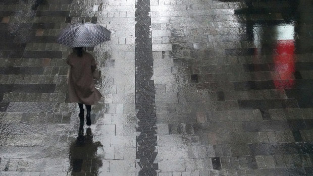 Rain will continue to fall in Sydney throughout Friday.
