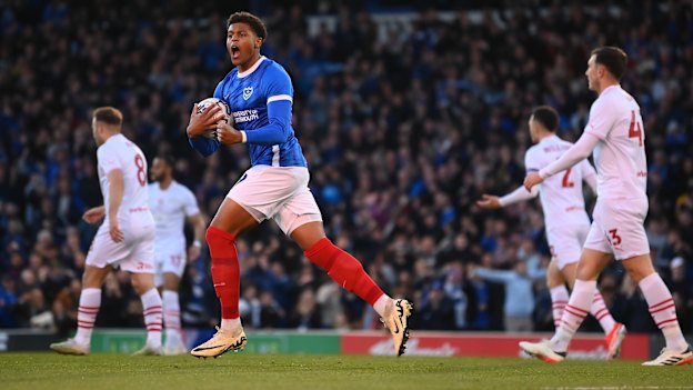 Kusini Yengi leads a three-strong Aussie contingent at Portsmouth this season.