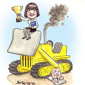 Write on: Niki Savva.