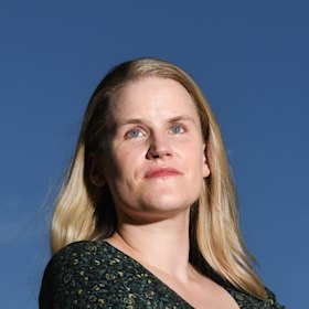 American Facebook whistleblower Frances Haugen.