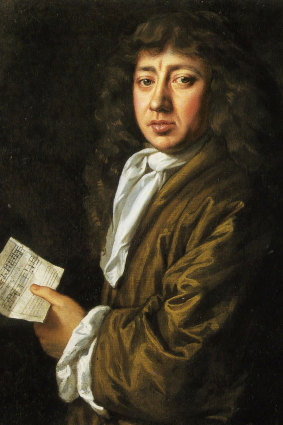 Samuel Pepys, painted in 1666 by John Hayls, carried on with his usual routine during the plague in London.