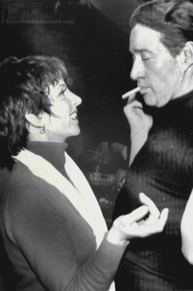Liza Minnelli and Halston at Studio 54 in  1978.