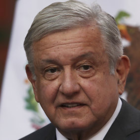 Mexican President Andres Manuel Lopez Obrador.