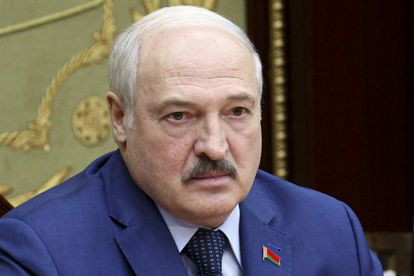 Belarusian President Alexander Lukashenko.