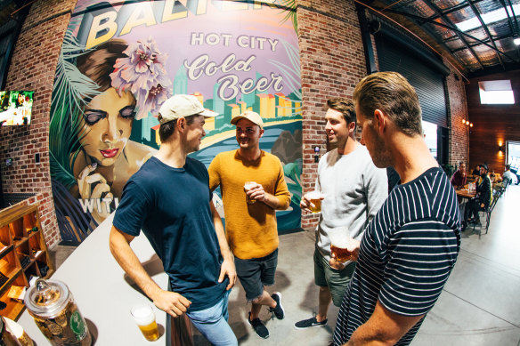 The Gold Coast is the place for craft beer, like here at Balter Brewery.