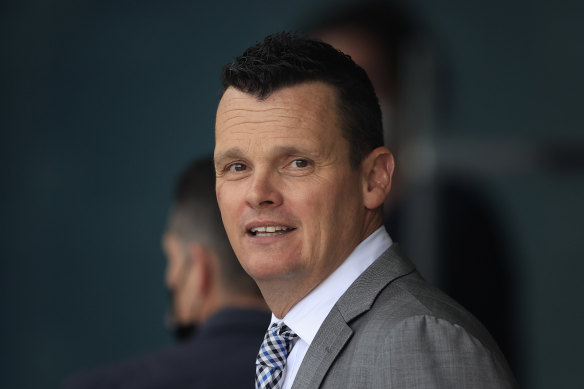 Think About It and Private Eye trainer Joe Pride.