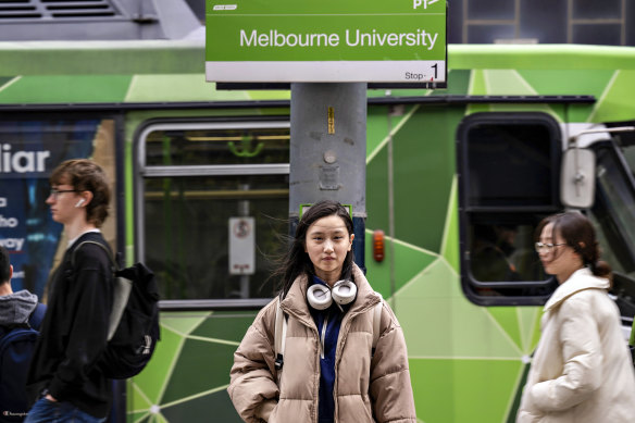 International student Xinyu Zhang says it is difficult for international students to find a house that is safe and affordable in Melbourne.