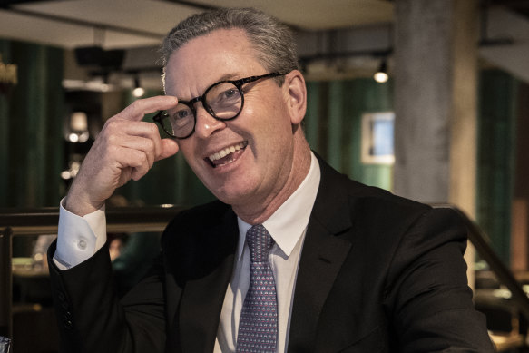 Christopher Pyne took a bipartisan defence industry delegation stateside.