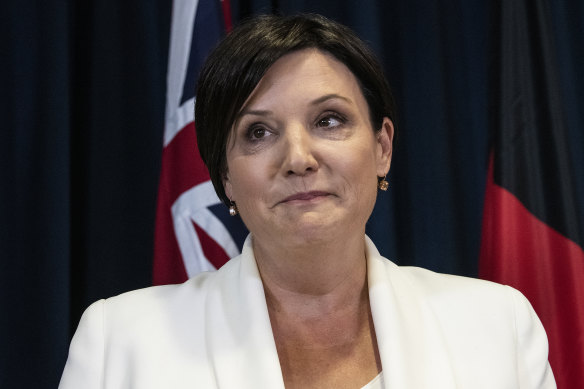 NSW Opposition Leader Jodi McKay announces her resignation.
