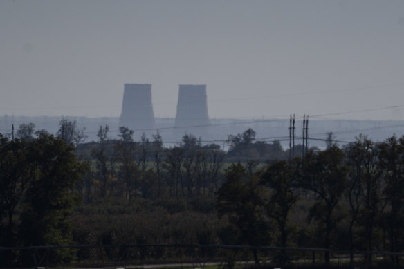 Zaporizhzhia nuclear power plant.