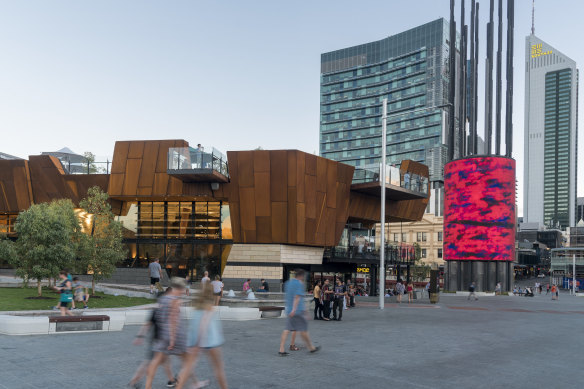 Perth’s Yagan Square has suffered from low visitor numbers, even before COVID hit.