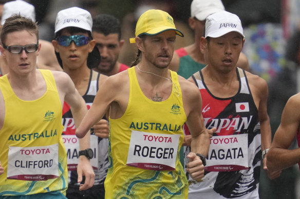 Michael Roeger came into the Paralympics off some seriously disrupted preparation due to injury.