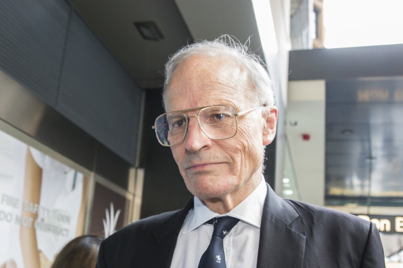 Former High Court judge Dyson Heydon, pictured in 2015.