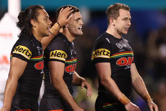 Nathan Cleary hopes to be back in four to six weeks for Penrith.