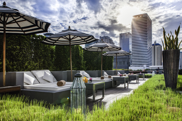 The Movenpick makes great use of its rooftop space.