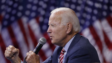 Former Vice President and Democratic presidential candidate Joe Biden.