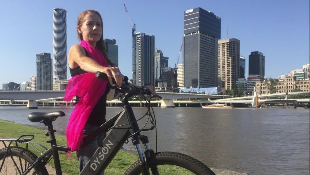 Bicycle Queensland chief executive Anne Savage is among cyclists asking why Brisbane's new bridge will not include cyclists.
