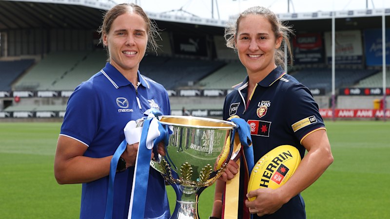 2025 AFLW grand final LIVE: Undefeated North Melbourne chase the perfect season in clash with Brisbane Lions