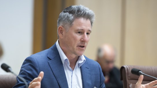 Nine CEO Mike Sneesby.