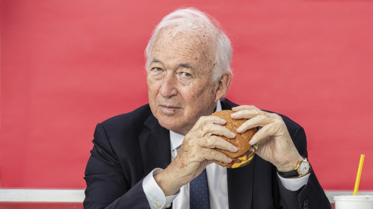 Meatless burgers represent a huge potential market for Hungry Jack's, Jack Cowin says.