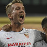 De Jong sends Sevilla past Man United into Europa League final