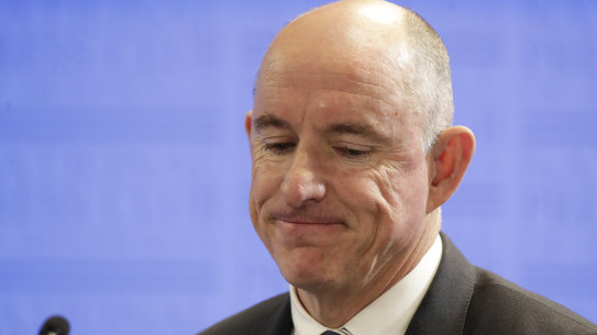 NDIS Minister Stuart Robert