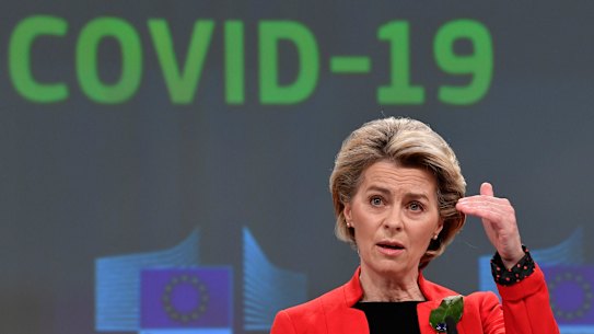 “We are in the crisis of the century,” says European Commission President Ursula von der Leyen.