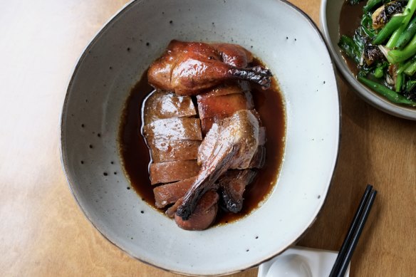 Roast duck owed a lot to its Cantonese roots.