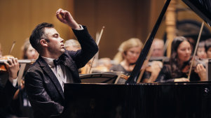 Nicholas McCarthy, the one-handed pianist.