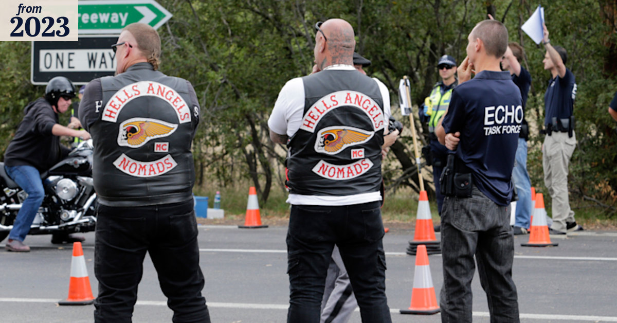 Victoria bikie gang laws to strip members of colours