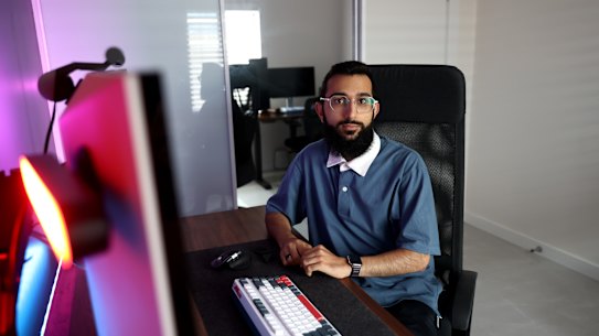 Software engineer Mazen Kourouche, creative director at Litmus Digital.