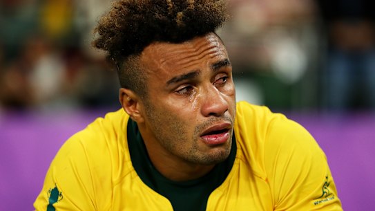 Will Genia was inconsolable.