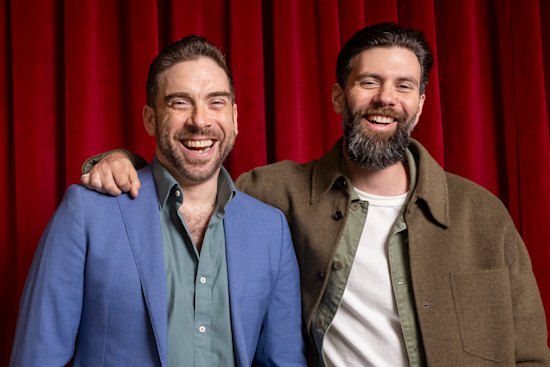 Opera Australia baritone Samuel (left) and brother Toby Dundas, The Temper Trap drummer.