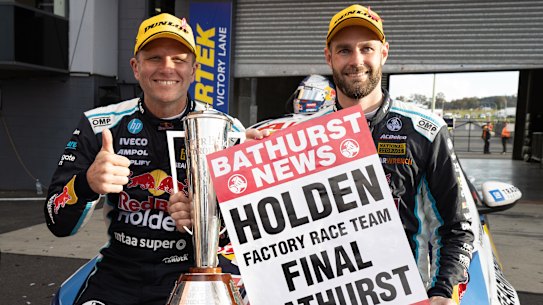 Shane van Gisbergen and Garth Tander want to send Holden out on a high.