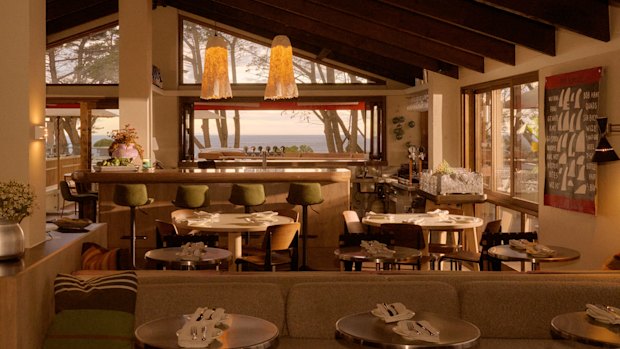 Barrett describes the 60-seat dining room as "an intimate, homely space".