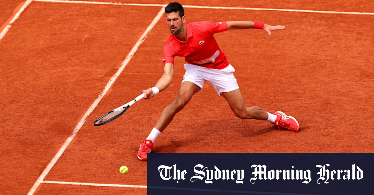 Djokovic, Gauff Stroll Through French Open Draw - Vimarsana News
