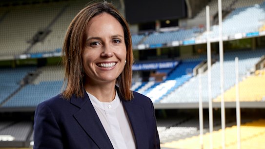 Incoming Netball Australia chief executive Kelly Ryan.