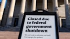The federal government shutdown hurt growth.