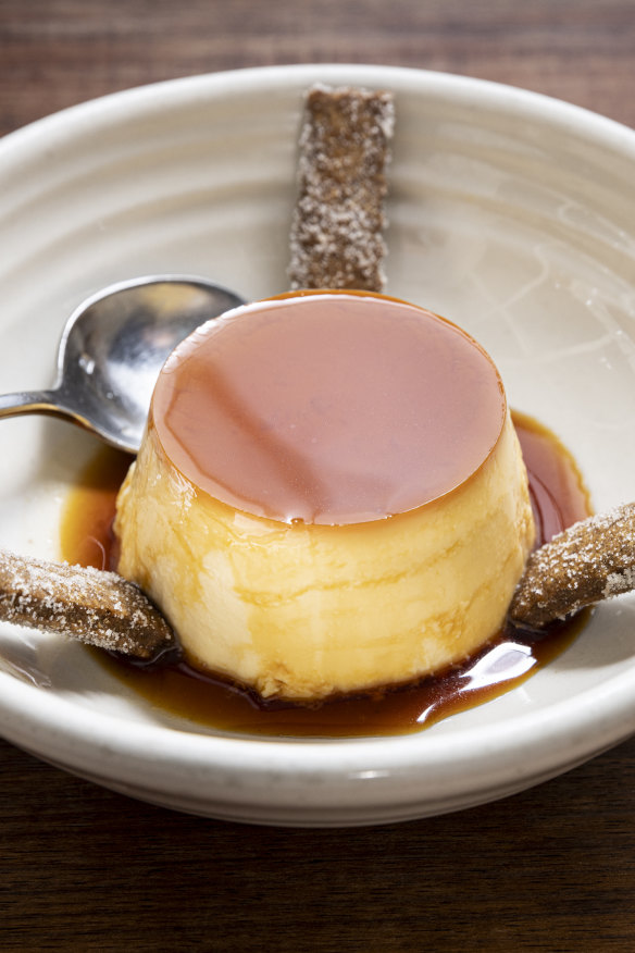 Flan at MoVida.