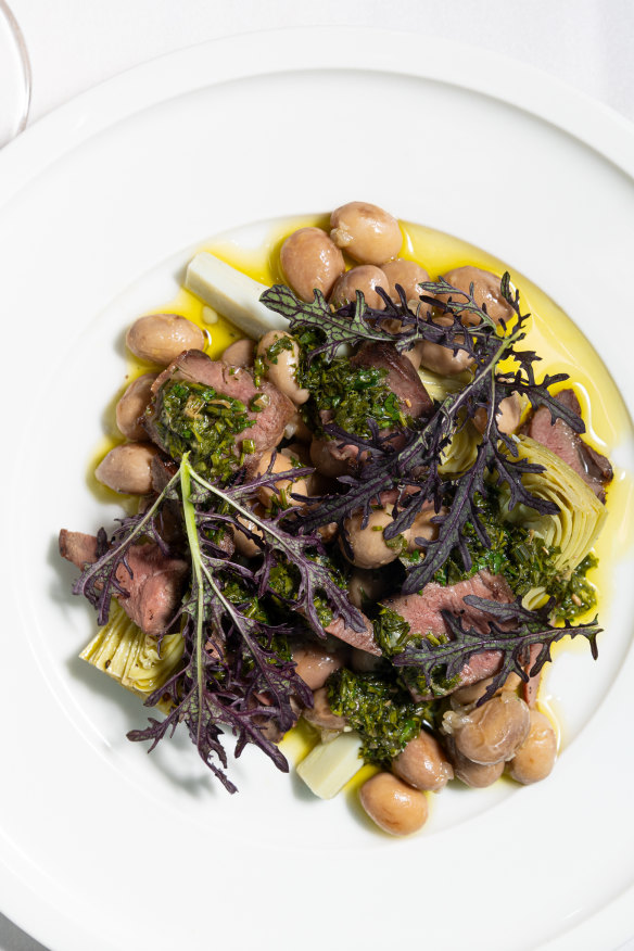 Ox-heart salad.