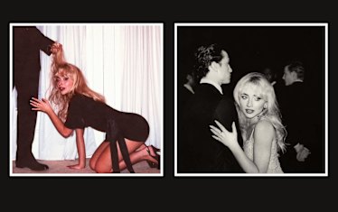 The original and alternate cover’s to Sabrina Carpenter’s upcoming album Man’s Best Friend. 