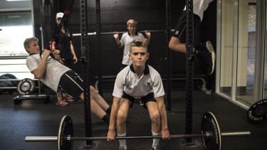 Newington S Weights Room Is An Education In Itself