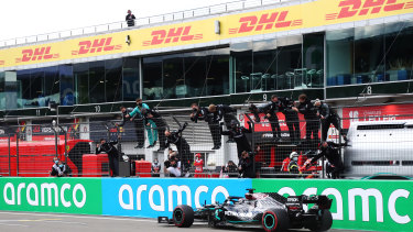 Formula One Lewis Hamilton Claims 91st Victory To Equal Michael Schumacher S Record