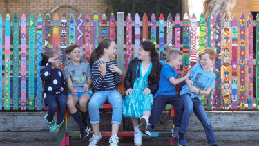 Our Lady of the Assumption Parish Primary School has rolled out a buddy bench to stamp out loneliness in the playground.