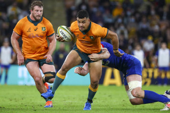 Australia’s Hunter Paisami has re-signed with Rugby Australia until after the 2023 World Cup.