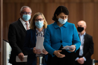 Premier Nowej Południowej Walii Gladys Berejiklian w czwartek.