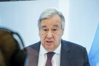 UN Secretary-General Antonio Guterres says rich nations must play their part. 