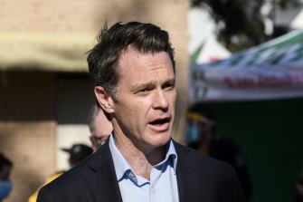 Chris Minns, who will mark three months as Labor leader on Sunday.