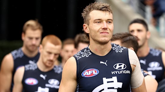 Patrick Cripps has backed Blues coach David Teague to lead the revival