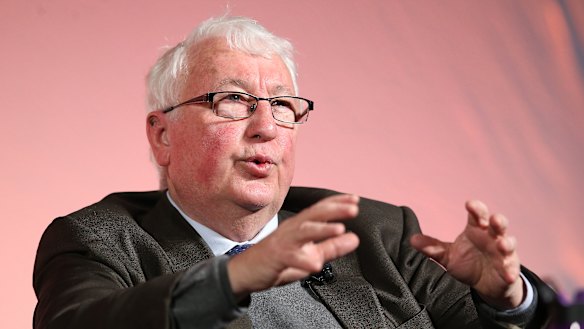 Kelty at the ACTU Congress in Brisbane last year.